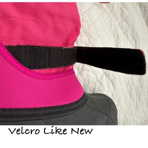 Columbia Twin Tundra Kid Size 13 US (5-6.5 Y ) Waterproof Winter Snow Boot Pink - Picture 8 of 9